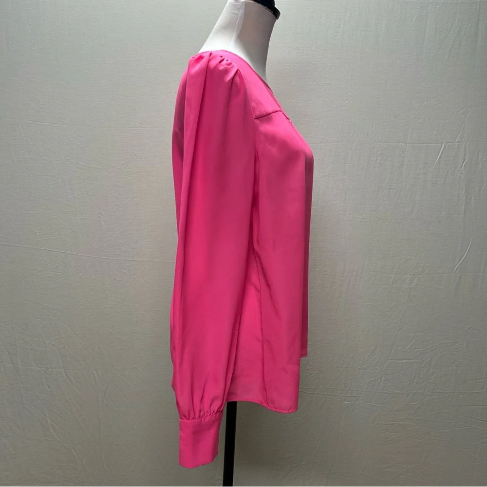 J.Crew long sleeve Pink blouse M